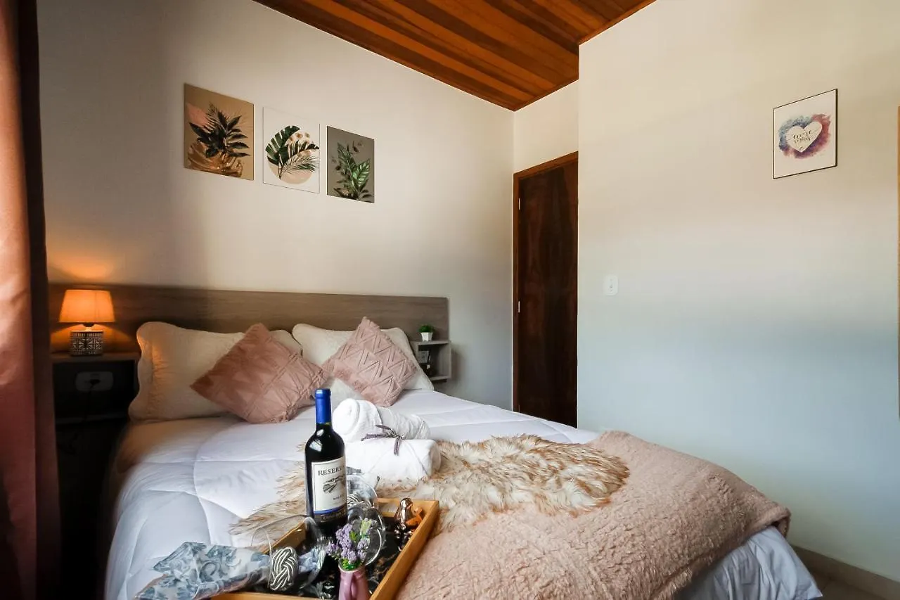 Ape Inteiro Com 2Qts, Estacionamento, Wi-Fi 450Mb, Cozinha Completa A 500M Do Parque Das Cerejeiras Campos do Jordao Apartment