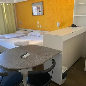 205 Flat Mobiliado Com Vista Lateral Mar Na Praia De Iracema Apartamento Fortaleza (Ceara)
